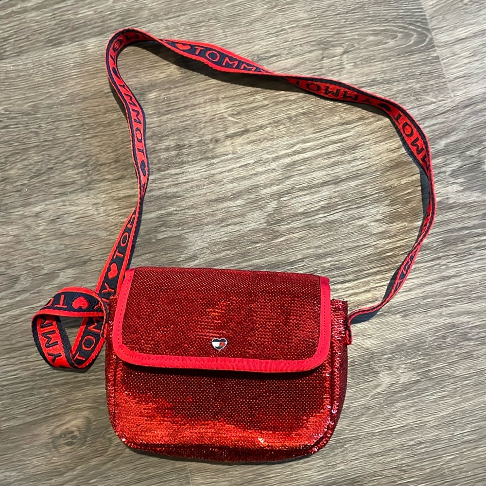 ❌DONATED❌ Kid’s Red Sequins Tommy Hilfiger Purse
